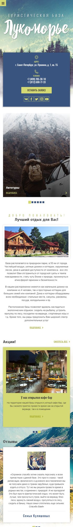Мобильная версия дизайна № 65958