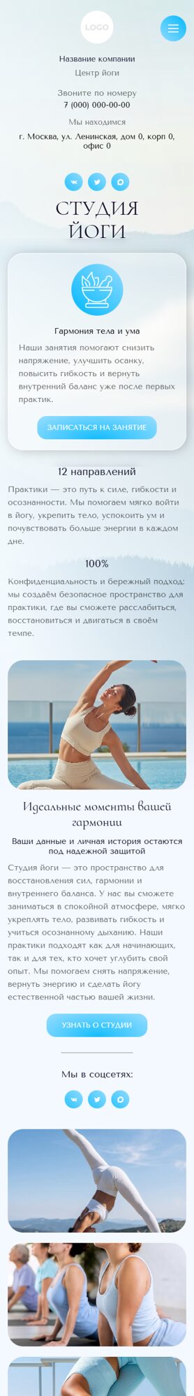 Мобильная версия дизайна № 106679