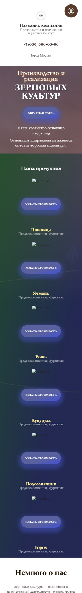 Мобильная версия дизайна № 93187