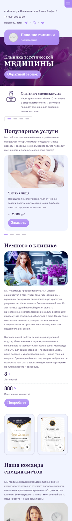 Мобильная версия дизайна № 100054