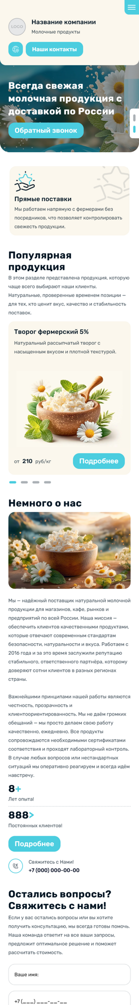 Мобильная версия дизайна № 101350