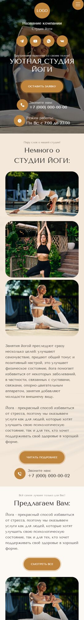 Мобильная версия дизайна № 103539